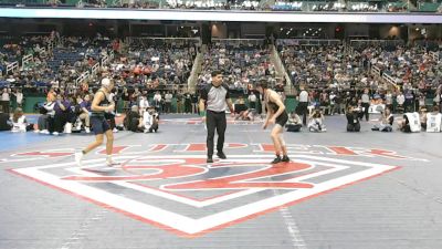 8A 106 lbs Quarterfinal - Ben Provo, Leesville Road vs Michael Santoro, William Amos Hough High School
