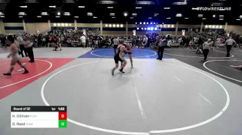 190 lbs Round Of 32 - Hunter Gillman, Pleasant Grove HS vs Dalton Reed, Team Aggression