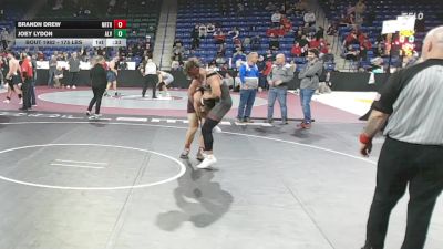 175 lbs Consi Of 16 #1 - Joey Lydon, Alvirne vs Brandn Drew, Northbridge