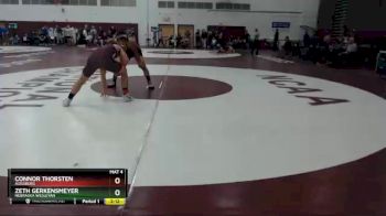 165 lbs Cons. Semi - Connor Thorsten, Augsburg vs Zeth Gerkensmeyer, Nebraska Wesleyan