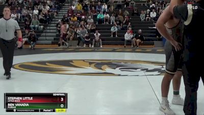 197 lbs Semifinal - Stephen Little, Little Rock vs Ben Vanadia, Purdue