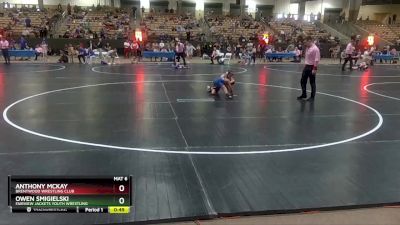 60 lbs Cons. Round 3 - Anthony McKay, Brentwood Wrestling Club vs Owen Smigielski, Fairview Jackets Youth Wrestling