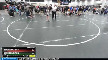 97-111 lbs Round 2 - KiMorah Cathey, OK vs Kenzie Hairston, MO