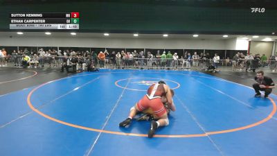 190 lbs Round Of 64 - Sutton Kenning, MN vs Ethan Carpenter, OH