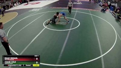 Quarterfinal - Chase Cole, Lincoln East vs Isaac Ekdahl, Millard South