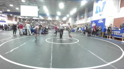 132 lbs Champ. Round 3 - Uriah Hawkins, Granite Hills vs Noah Vera, Mayfair
