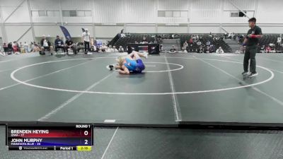 190 lbs Round 1 (8 Team) - Brenden Heying, Iowa vs John Murphy, Minnesota Blue