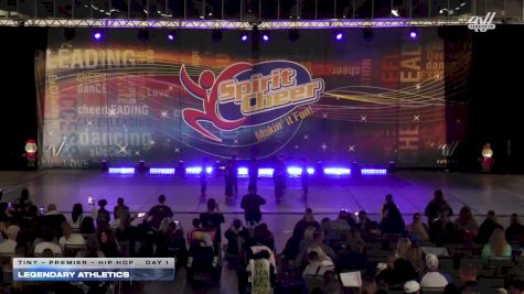 Legendary Athletics [2025 Tiny - Premier - Hip Hop Day 1] 2025 Spirit Cheer Dance Grand Nationals & Cheer Nationals