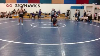 126 lbs Champ. Round 1 - Yemi Romero, McDaniel vs Marcus Ackerman, Sprague