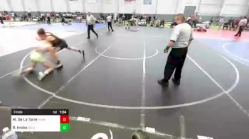 145 lbs Final - Mario De La Torre, Team Quest vs Ryan Hrcka, Gold Rush