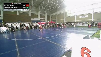 63 lbs Cons. Semi - Tayson Williams, Westlake Wrestling Club vs Roczen Davies, JWC