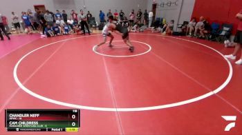118 lbs Round 3 (6 Team) - Chandler Neff, MPWC vs Cam Childress, Marauder Wrestling Club