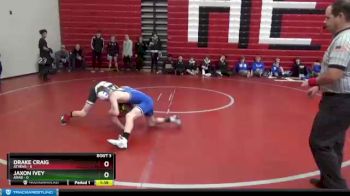 113 lbs Round 1 (10 Team) - Jaxon Ivey, Arab vs Drake Craig, Athens