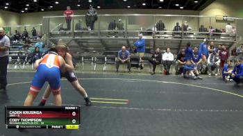 140 lbs Round 1 (6 Team) - Cody Thompson, Michigan Grappler RTC vs Caden Krusinga, Ares