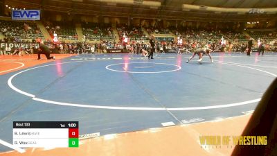 89 lbs Semifinal - Brodey Lewis, Maverick Elite Wrestling vs Rylen Wax, Beast Mode Wrestling