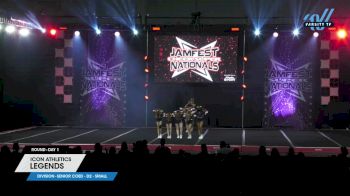 Icon Athletics - Legends [2025 L4 Senior Coed - D2 - Small Day 1] 2025 JAMfest Cheer Super Nationals