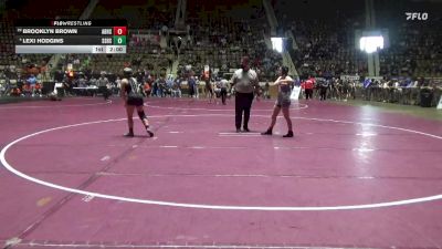 6-7A 120 Champ. Round 1 - Brooklyn Brown, Alma Bryant vs Lexi Hodgins, Smiths Station Hs