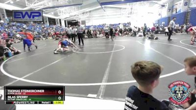 88 lbs Semis (4 Team) - Thomas Steinkirchner, Slyfox Silver vs Silas Sperry, Victory Wrestling