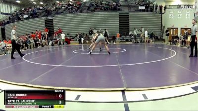 106 lbs Semis & 1st Wrestleback (8 Team) - Case Bridge, Avon vs Tate St. Laurent, Indianapolis Cathedral