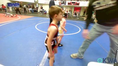 60 lbs Rr Rnd 3 - Collin Houston, Grove Takedown Club vs Kamden Woolman, Tiger Trained Wrestling