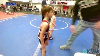 60 lbs Rr Rnd 3 - Collin Houston, Grove Takedown Club vs Kamden Woolman, Tiger Trained Wrestling
