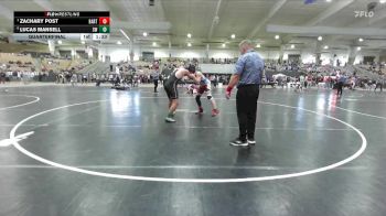 171 lbs Quarterfinal - Zachary Post, Stampede Wrestling Club vs Lucas Mansell, Swarm Wrestling