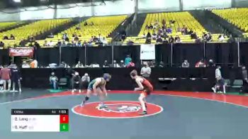 132 lbs Final - Drew Lang, Unattached 79 vs Oran Huff, Unattached 8