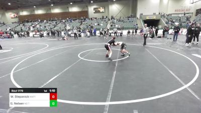 85 lbs Final - Weston Stepanick, MatTime vs Gunnar Nelsen, No Team
