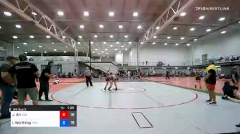 134 lbs Prelims - Juliet Alt, Misfits Code Red vs Isabel Worthing, Michigan Rev Girls Team 2