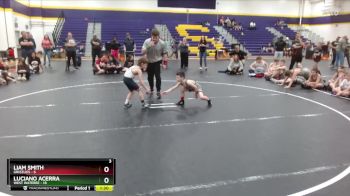 60 lbs Round 3 (6 Team) - Luciano Acerra, West Wateree vs Liam Smith, Grizzlies