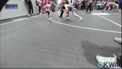 64 lbs Consi Of 4 - Lawsyn Snow, Newcastle Youth Wrestling vs Cam Camarillo, Standfast