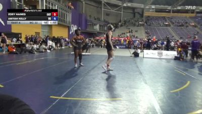 145 lbs Quarters & 1st Wb (16 Team) - Aniyah Kelly, Wartburg vs Zoey Haines, Eastern