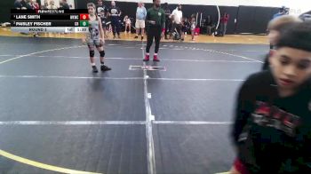 95 lbs Round 3 - Lane Smith, White Knoll Wrestling Club vs Paisley Fischer, Carolina Reapers