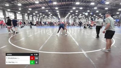 220 lbs Rr Rnd 1 - Taye Bradshaw, All-American Wrestling Club vs Kaden Bartley, Indiana Outlaws Orange