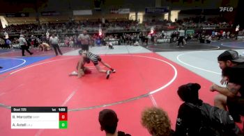 109 lbs Semifinal - Braxton Marcotte, Casper WC vs Aiden Axtell, La Junta Wolfpack