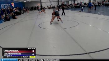 117 lbs Cons. Round 2 - Alejandra Loredo, Southeast CC vs Jenna Baarson, University Of Jamestown