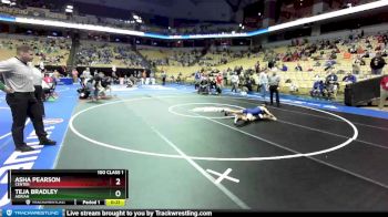 100 Class 1 lbs Cons. Round 2 - Asha Pearson, Center vs Teja Bradley, Adrian