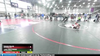 57-58 lbs Round 2 - Liam Pruczinski, Mt Spokane WC vs Isaiah Palos, Mat Demon WC
