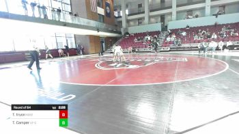 157 lbs Round Of 64 - Topher Tryon, Noke Wrestling RTC vs Tavian Camper, Tennessee-Chattanooga