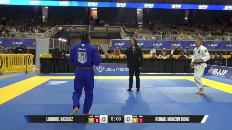 Renmel Monzon Tiong vs Loubriel Vazquez 2026 Pan Jiu Jitsu IBJJF Championship