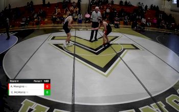 160 lbs Round 4 - Evan McManis, Franklin Regional vs Aiden Mangino, New Castle