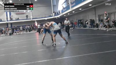 197 lbs Round Of 32 - Wyatt Bush, Bloomsburg - UnAttached vs Justin Griffith, Drexel - UnAttached