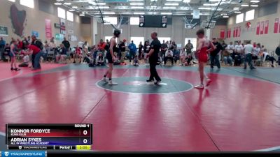 119 lbs Round 4 - Konnor Fordyce, Kuna Klub vs Adrian Sykes, All In Wrestling Academy