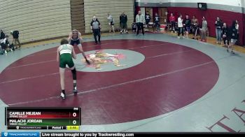 106 lbs Cons. Round 5 - Malachi Jordan, Virgin Valley vs Camille Mejean, Spring Valley