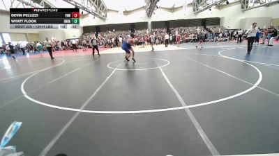 134-H lbs Consi Of 32 #1 - Devin Pellizzi, Vougar Honor Wrestling vs Wyatt Flook, Unnattached