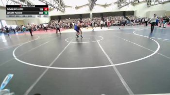 134-H lbs Consi Of 32 #1 - Devin Pellizzi, Vougar Honor Wrestling vs Wyatt Flook, Unnattached
