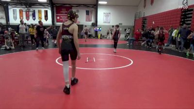 58 lbs Cons. Semi - Bentley Gabel, CHAMPIONS WC vs Jackson Osterhaus, Mount Pleasant Wrestling Club