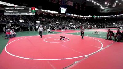 55 lbs Semifinal - Graham Eller, ASC1 vs Maverick Thompson, BMDA