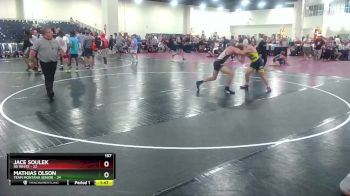 157 lbs Round 2 (10 Team) - Mathias Olson, Team Montana Senior vs Jace Soulek, SD White