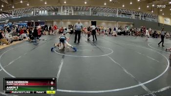 96 lbs Round 1 - Aaron S, Buxton vs Kade Morrison, Junior Terps Xpress